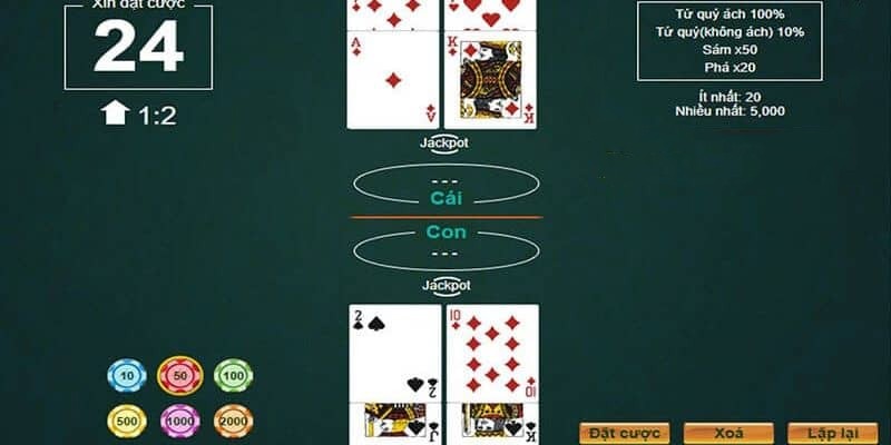 Cách chơi của game bài này có phần tương tự với Mậu Binh