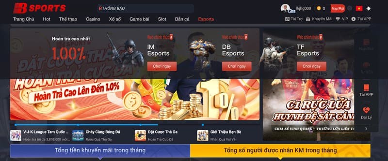 Bsports sở hữu nền tảng công nghệ hiện đại