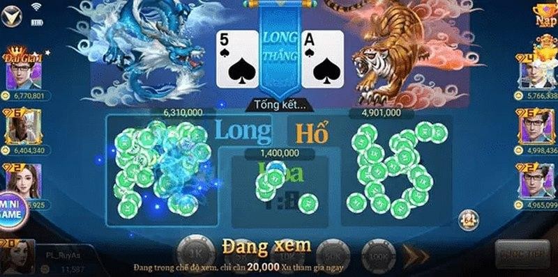 Luật chơi bài Rồng Hổ
