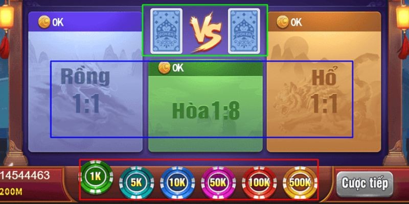 Cách chơi bài Rồng Hổ tại Bsports